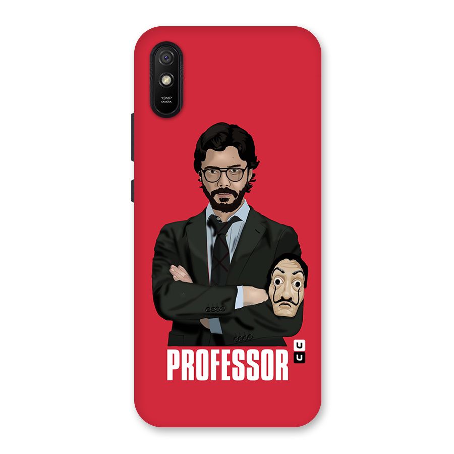 Professor Art Illustration Back Case for Redmi 9A