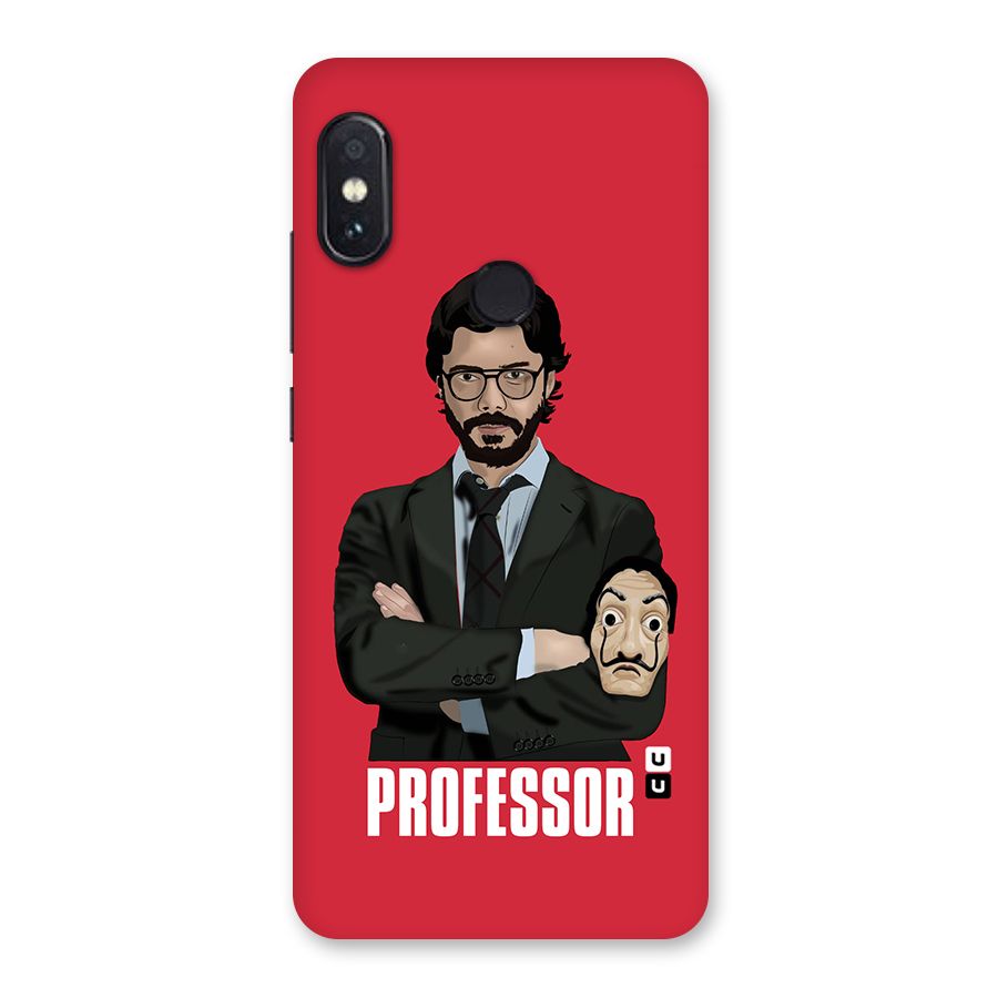 Professor Art Illustration Back Case for Redmi Note 5 Pro