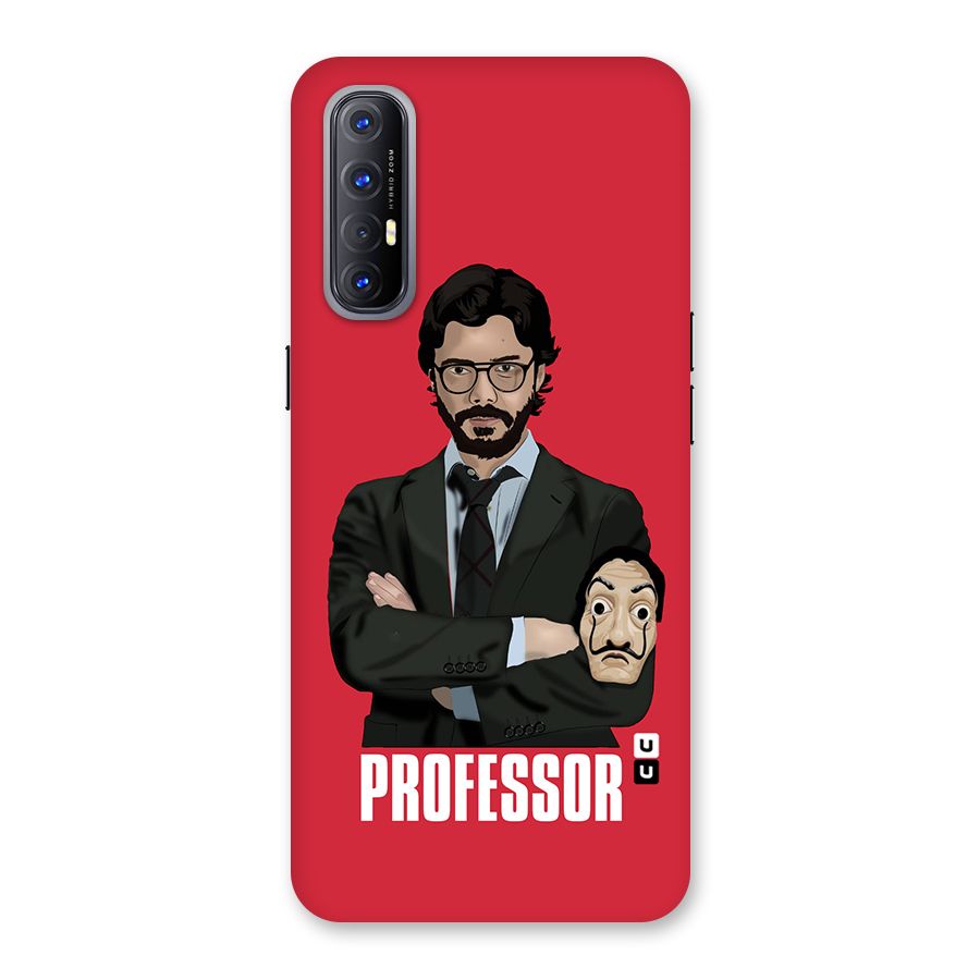 Professor Art Illustration Back Case for Reno3 Pro