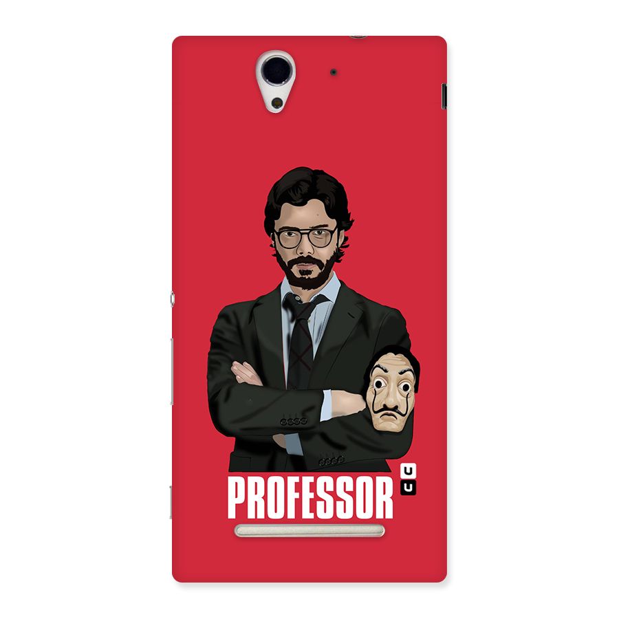 Professor Art Illustration Back Case for Sony Xperia C3