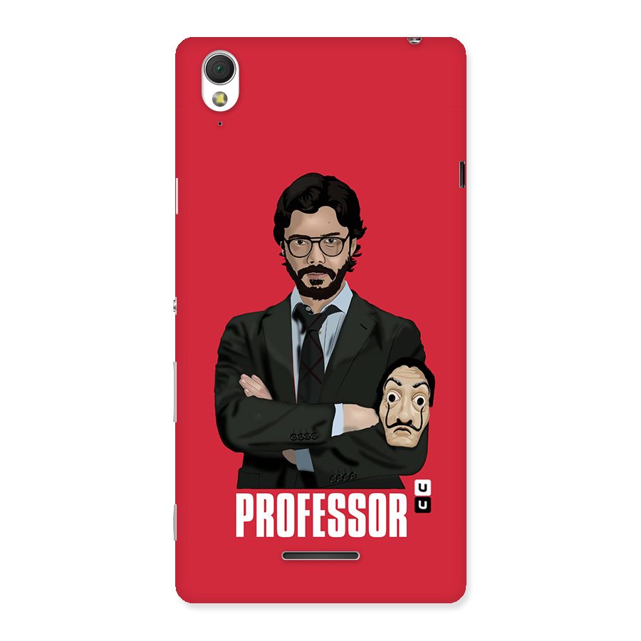 Professor Art Illustration Back Case for Sony Xperia T3