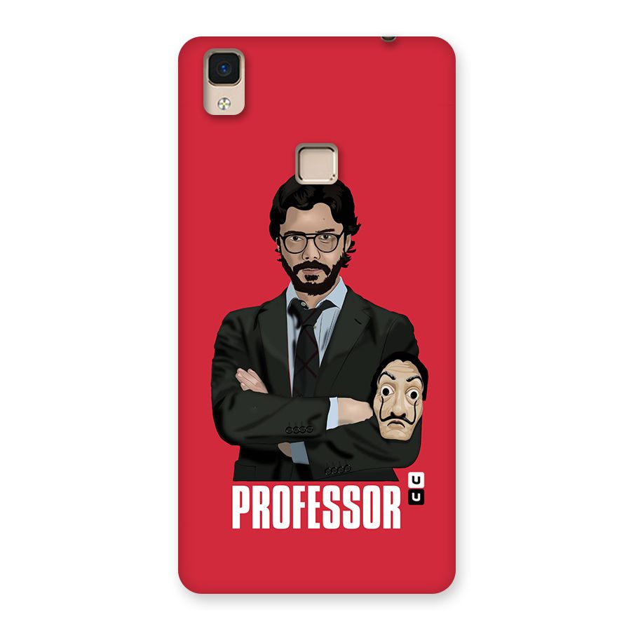 Professor Art Illustration Back Case for V3 Max