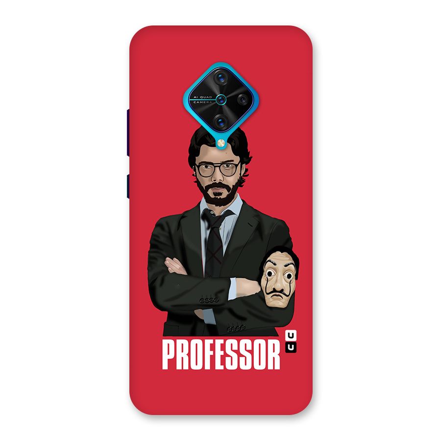 Professor Art Illustration Back Case for Vivo S1 Pro