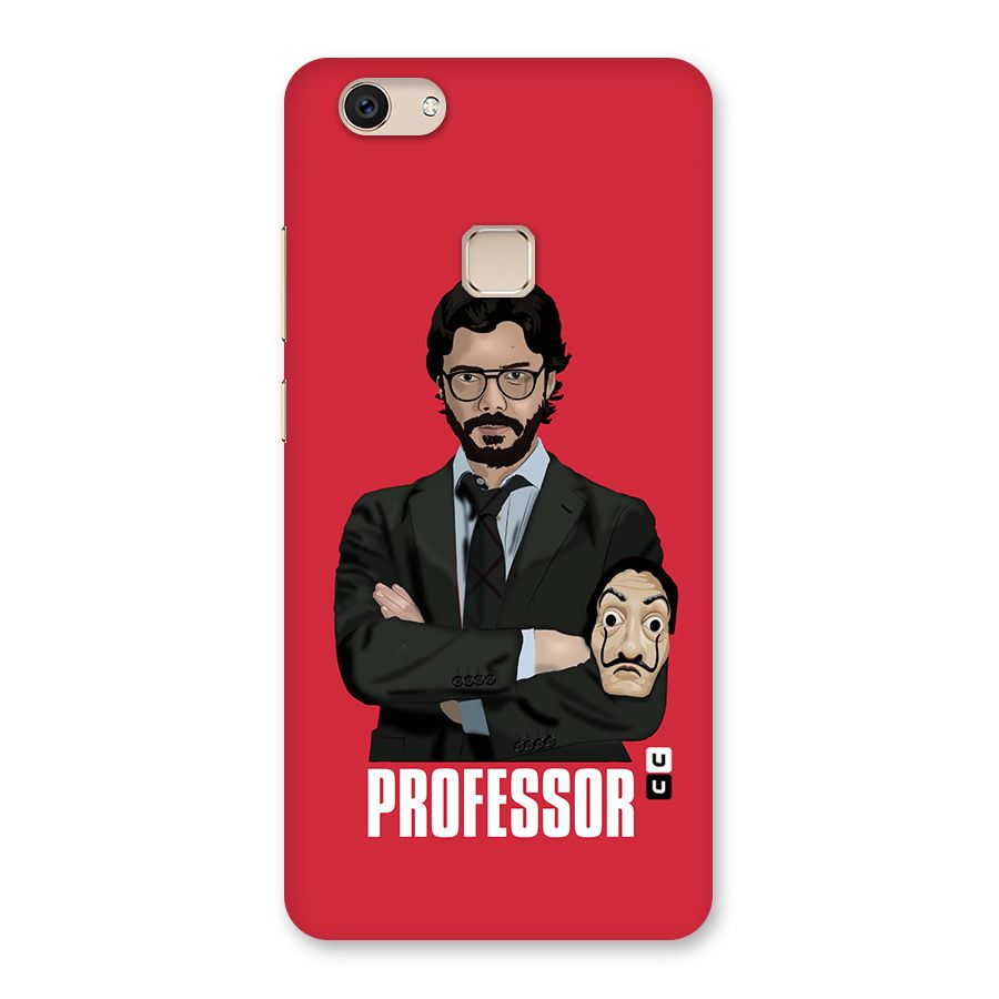 Professor Art Illustration Back Case for Vivo V7