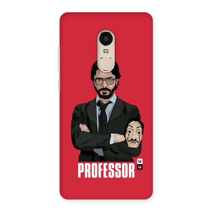 Professor Art Illustration Back Case for Xiaomi Redmi Note 4