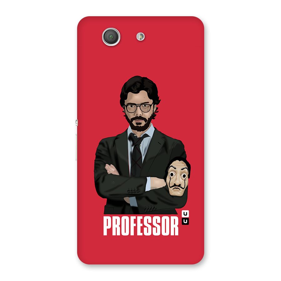 Professor Art Illustration Back Case for Xperia Z3 Compact