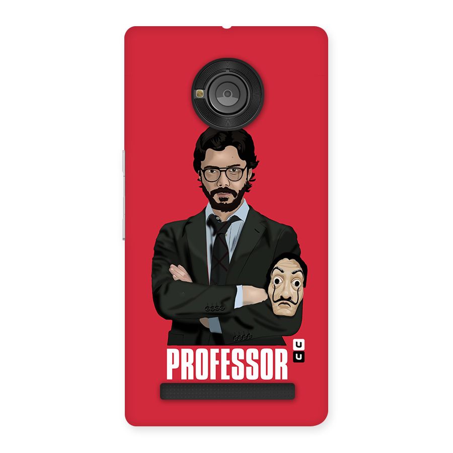 Professor Art Illustration Back Case for Yu Yunique