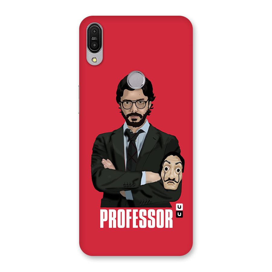 Professor Art Illustration Back Case for Zenfone Max Pro M1