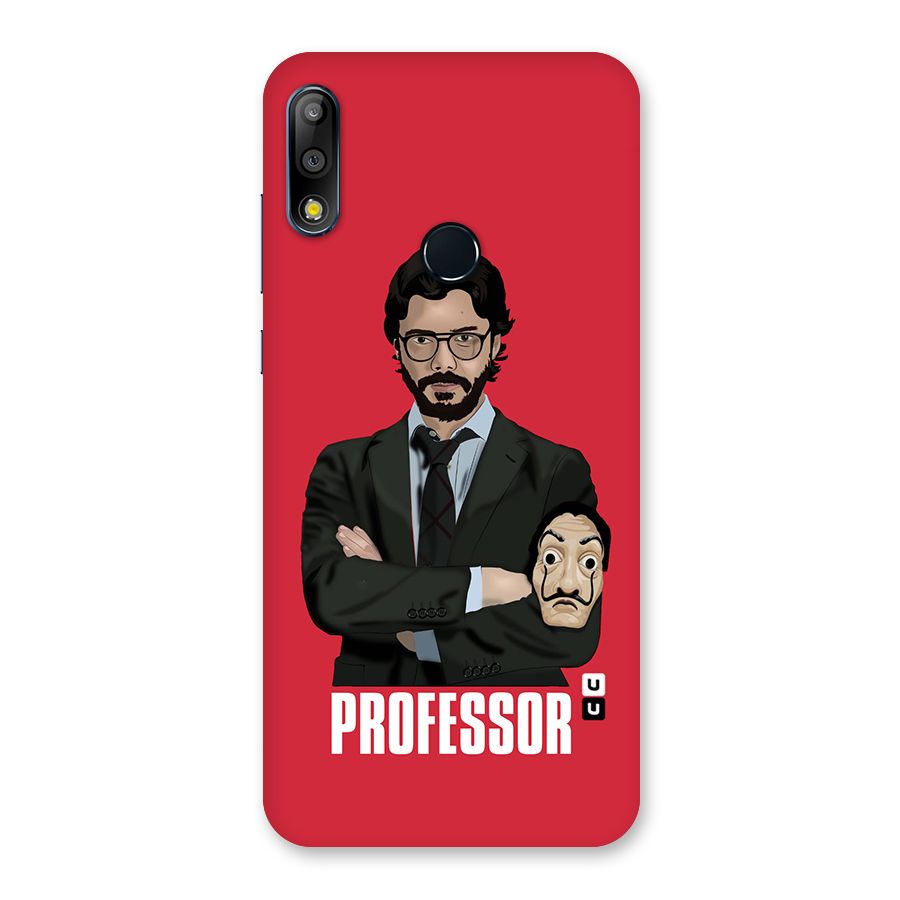 Professor Art Illustration Back Case for Zenfone Max Pro M2