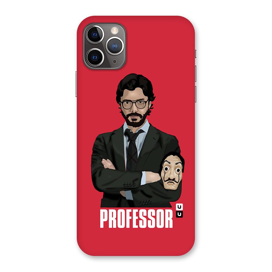 Professor Art Illustration Back Case for iPhone 11 Pro Max