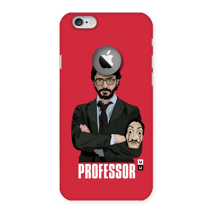 Professor Art Illustration Back Case for iPhone 6 Logo Cut