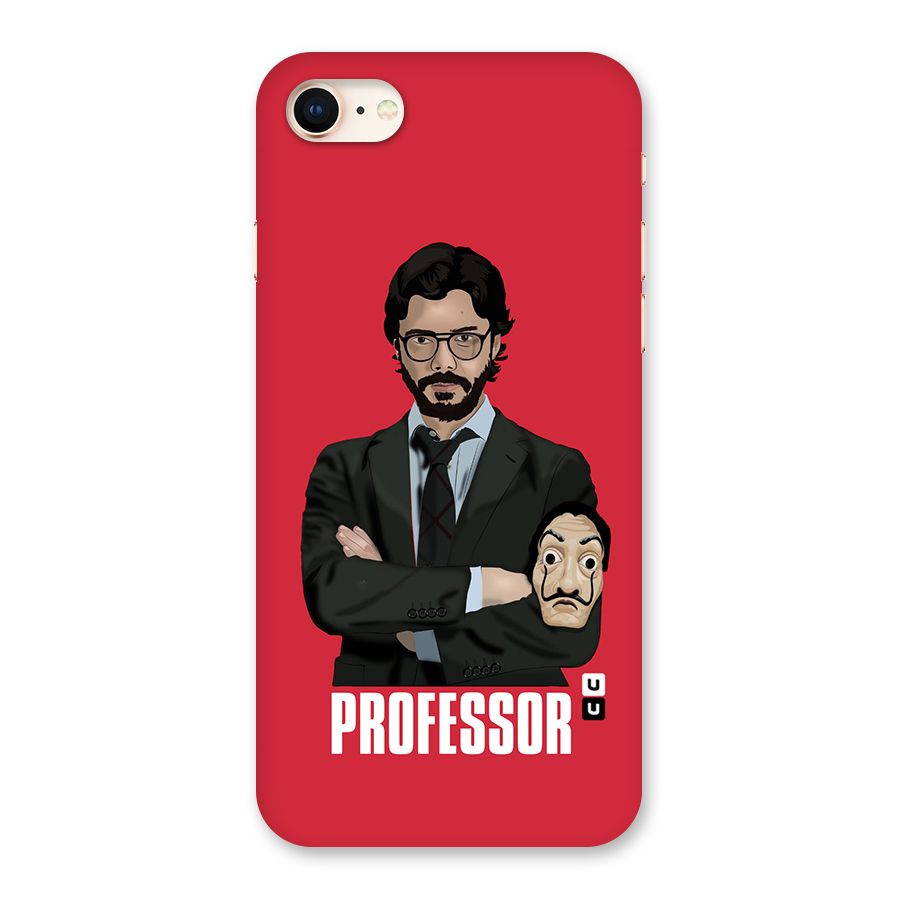Professor Art Illustration Back Case for iPhone 8