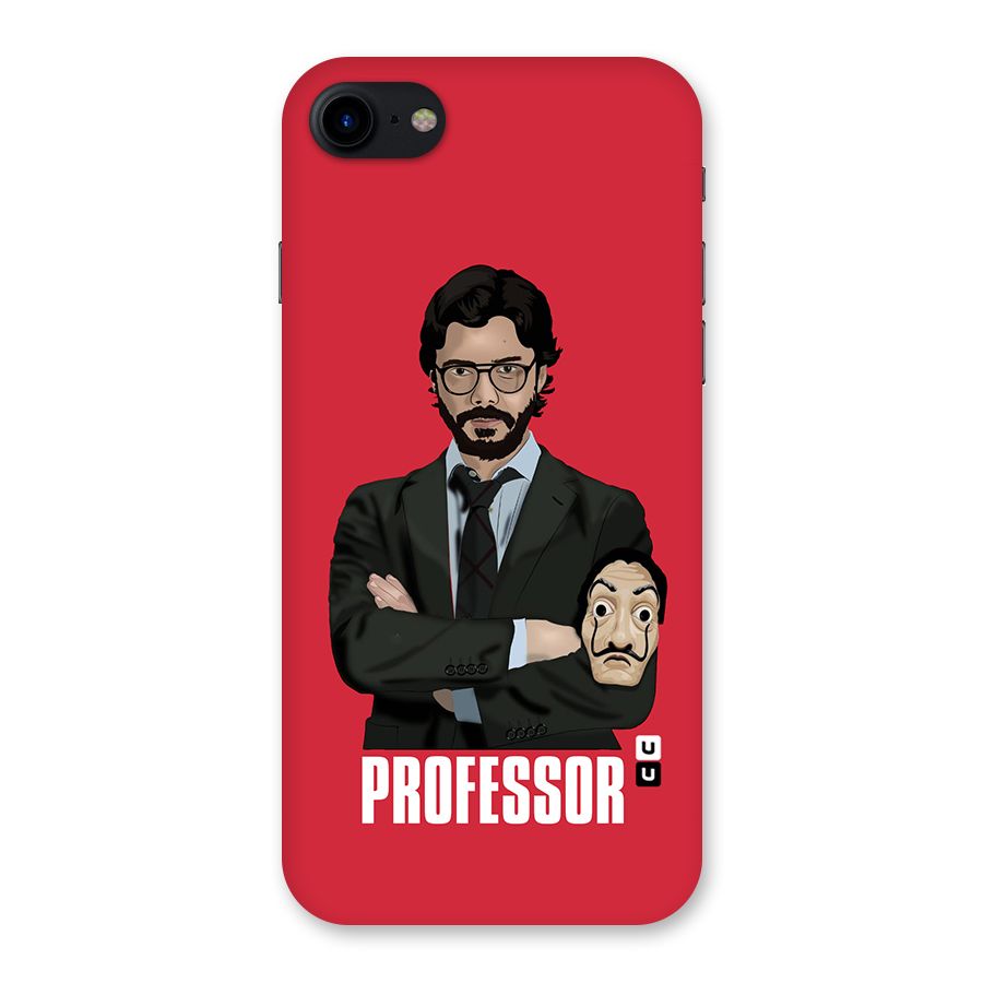 Professor Art Illustration Back Case for iPhone SE 2020