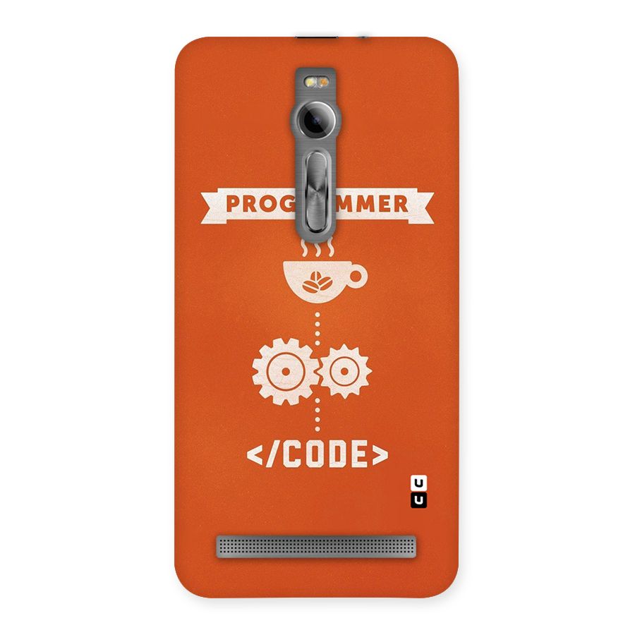 Programmer Coffee Code Back Case for Asus Zenfone 2