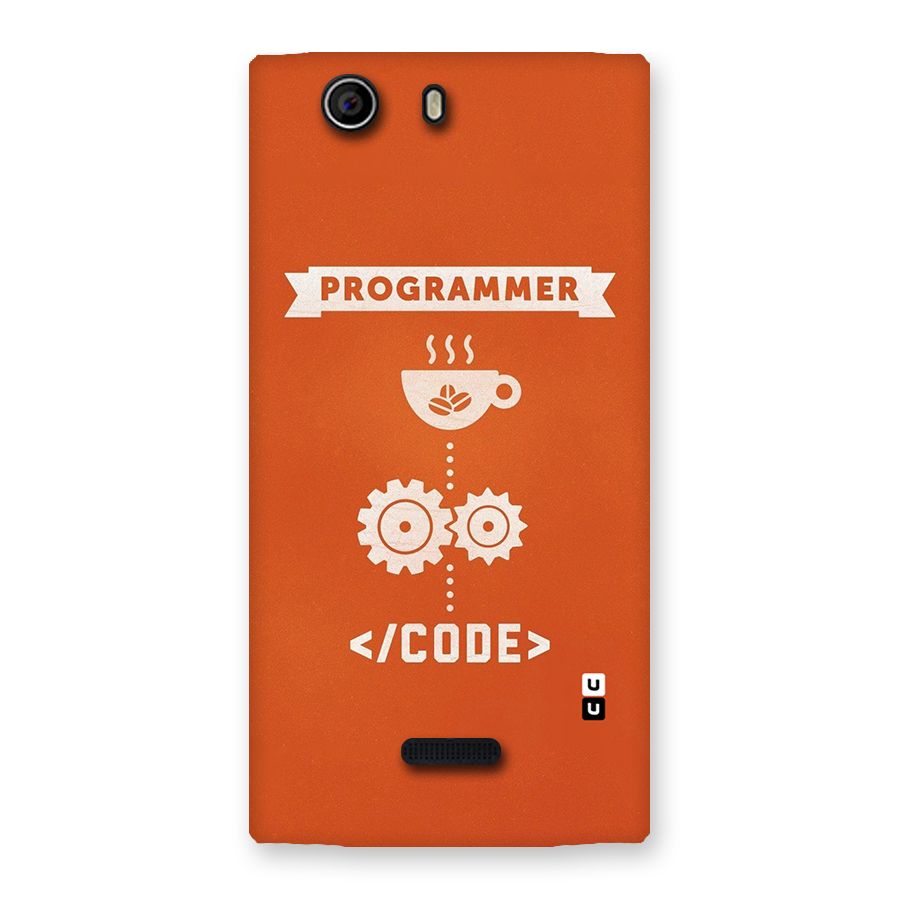 Programmer Coffee Code Back Case for Canvas Nitro 2 E311
