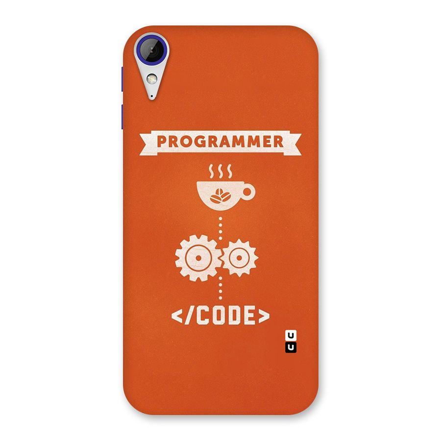 Programmer Coffee Code Back Case for Desire 830
