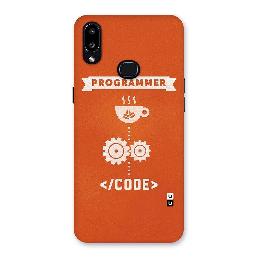 Programmer Coffee Code Back Case for Galaxy A10s
