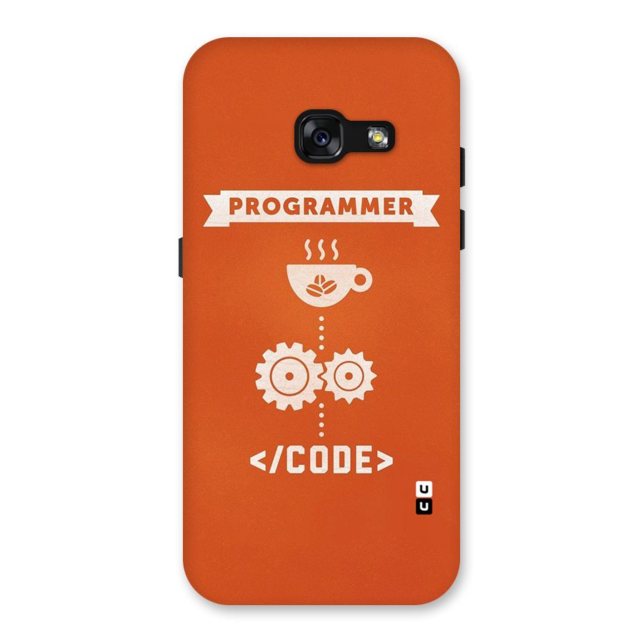 Programmer Coffee Code Back Case for Galaxy A3 (2017)