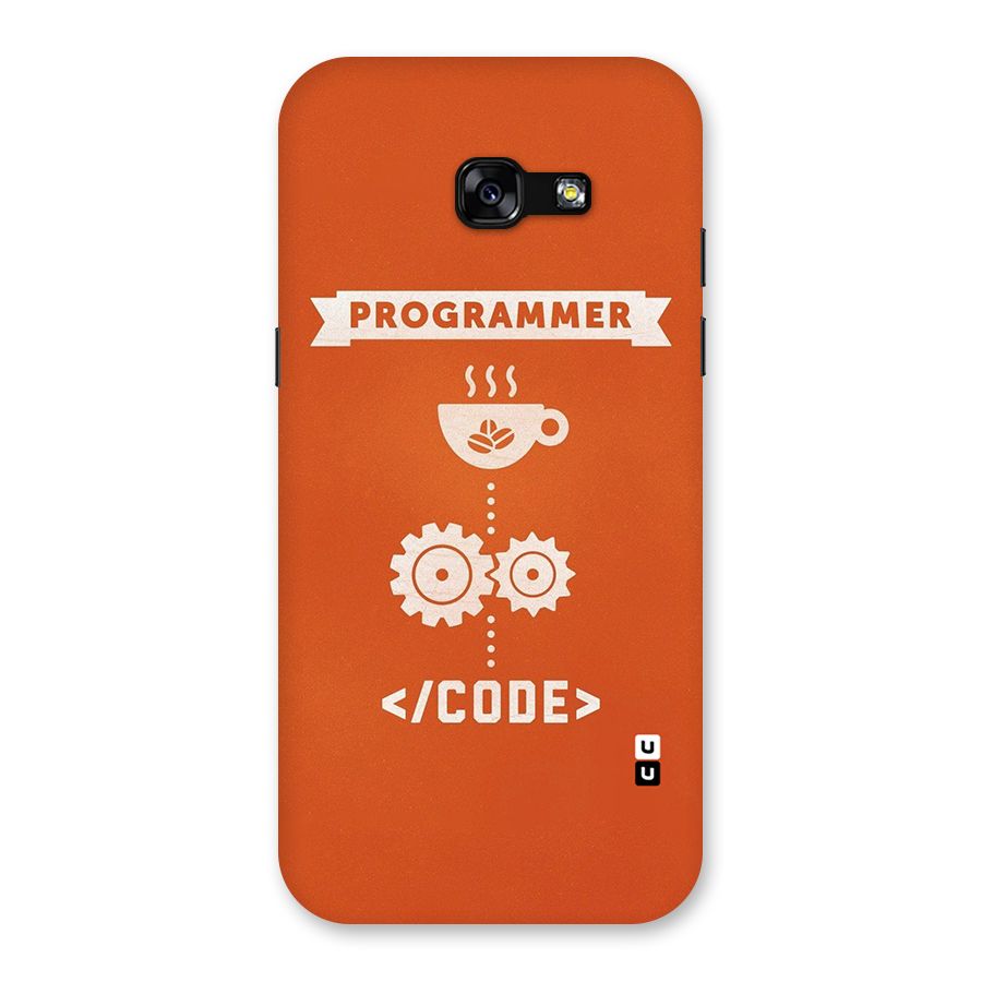 Programmer Coffee Code Back Case for Galaxy A5 2017
