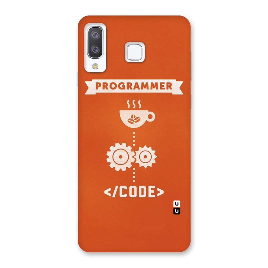 Programmer Coffee Code Back Case for Galaxy A8 Star