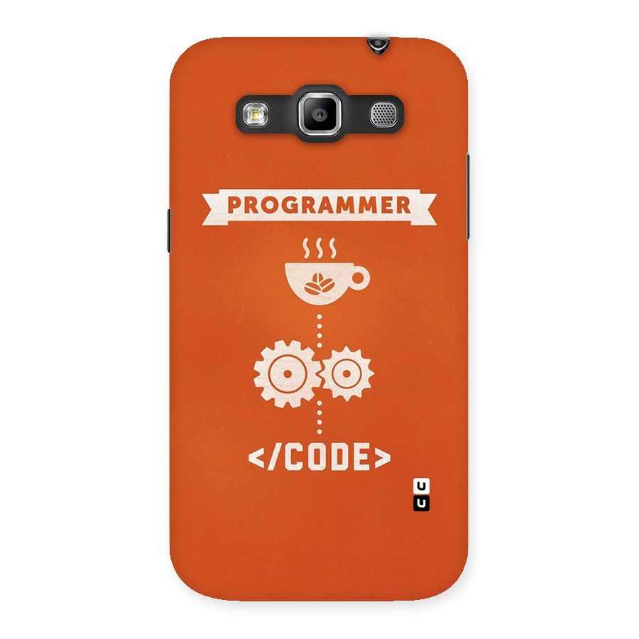 Programmer Coffee Code Back Case for Galaxy Grand Quattro