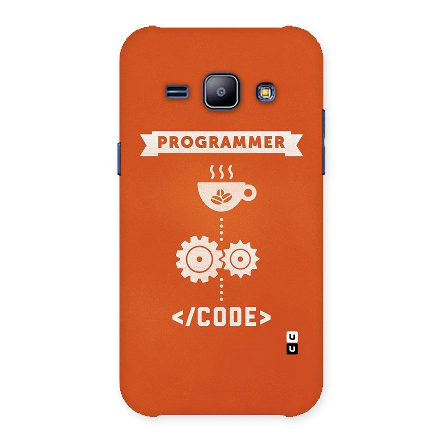 Programmer Coffee Code Back Case for Galaxy J1