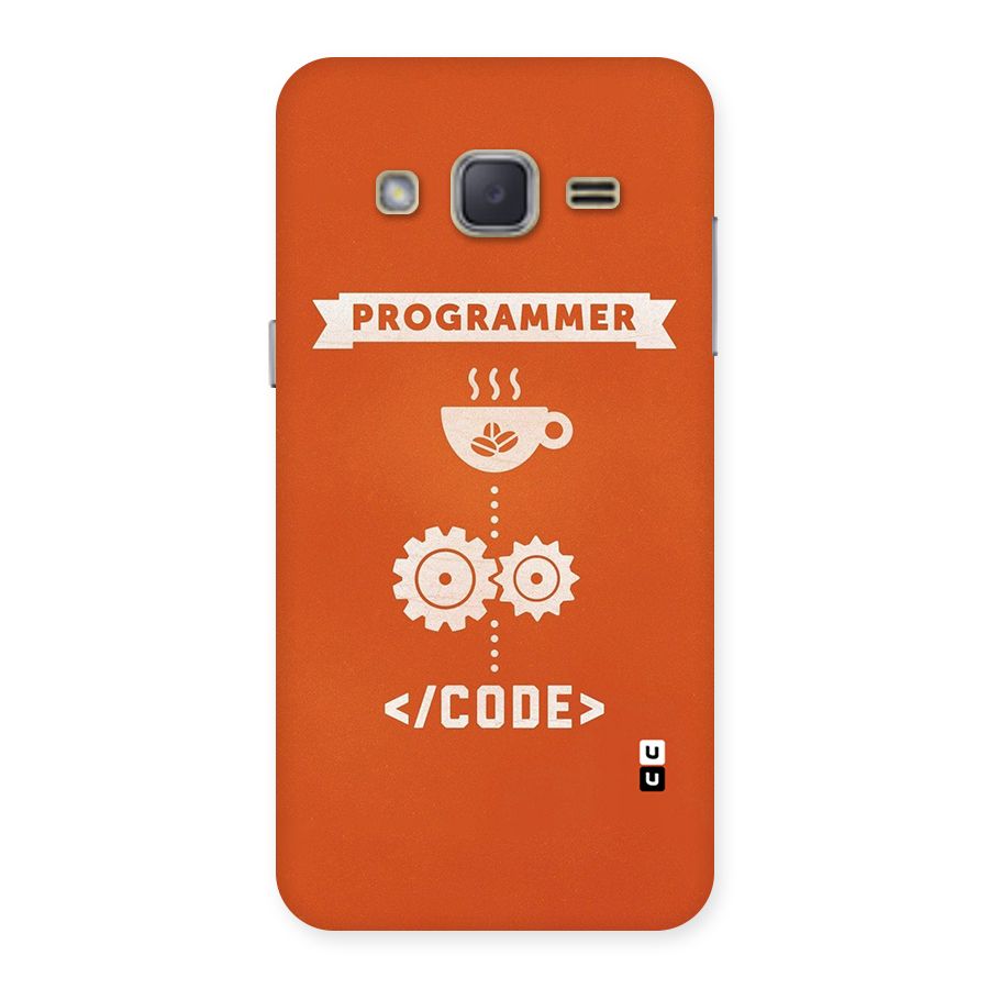 Programmer Coffee Code Back Case for Galaxy J2