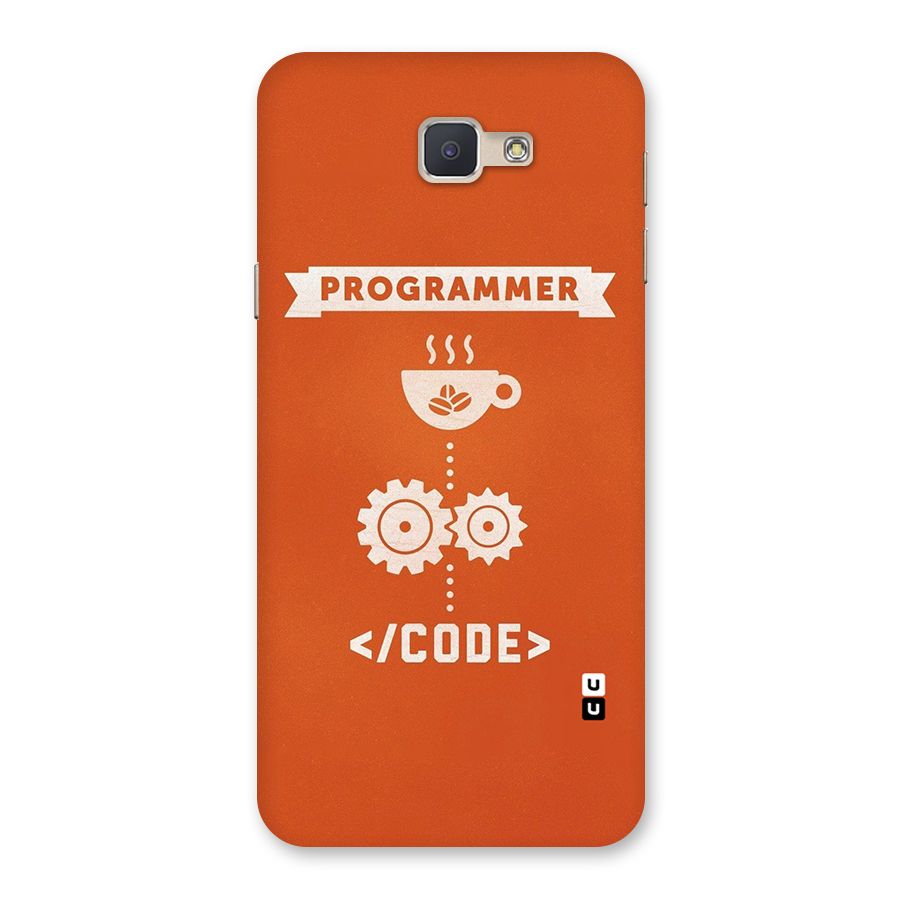 Programmer Coffee Code Back Case for Galaxy J5 Prime