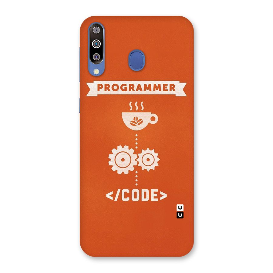 Programmer Coffee Code Back Case for Galaxy M30