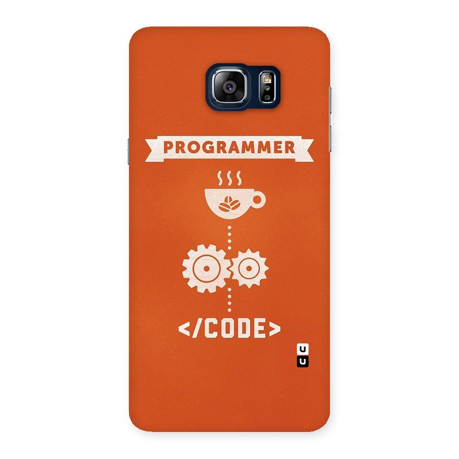 Programmer Coffee Code Back Case for Galaxy Note 5