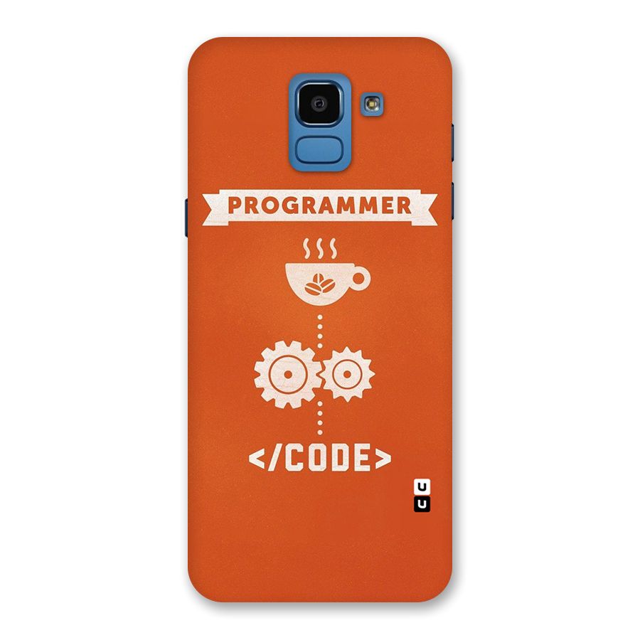 Programmer Coffee Code Back Case for Galaxy On6
