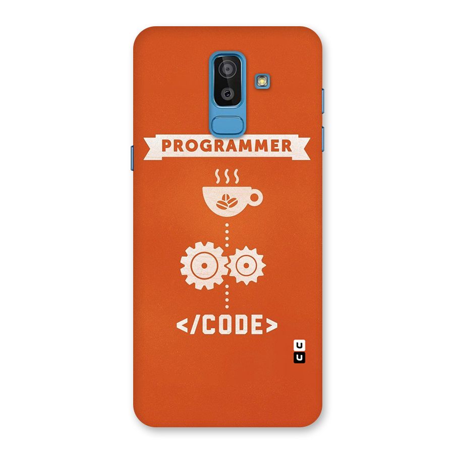 Programmer Coffee Code Back Case for Galaxy On8 (2018)