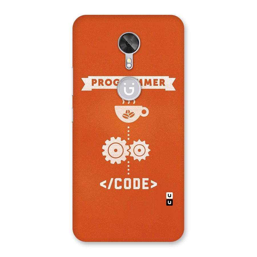 Programmer Coffee Code Back Case for Gionee A1