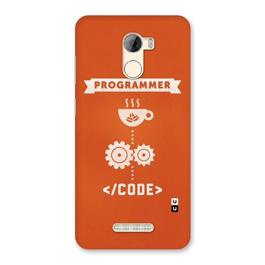 Programmer Coffee Code Back Case for Gionee A1 LIte