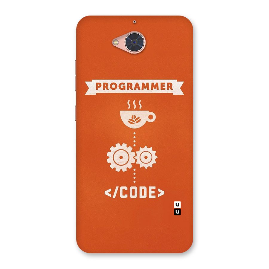 Programmer Coffee Code Back Case for Gionee S6 Pro