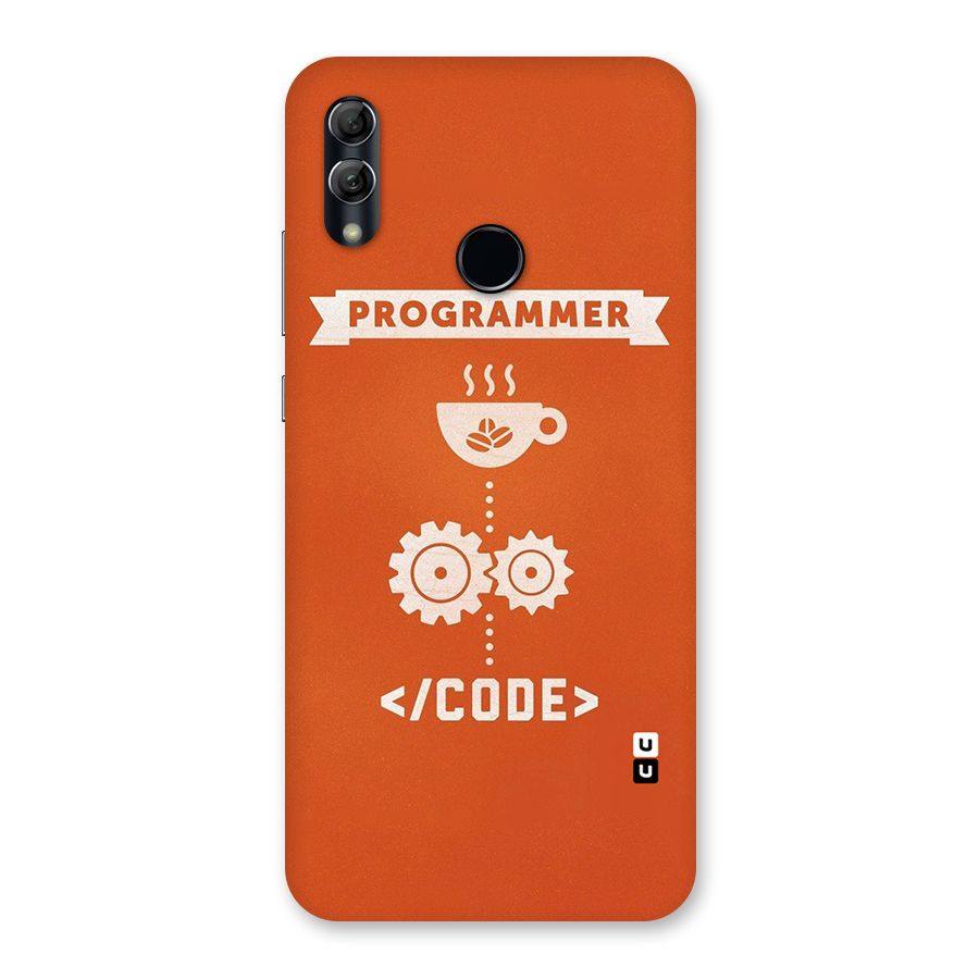 Programmer Coffee Code Back Case for Honor 10 Lite