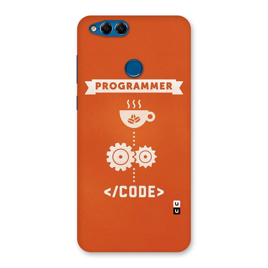 Programmer Coffee Code Back Case for Honor 7X