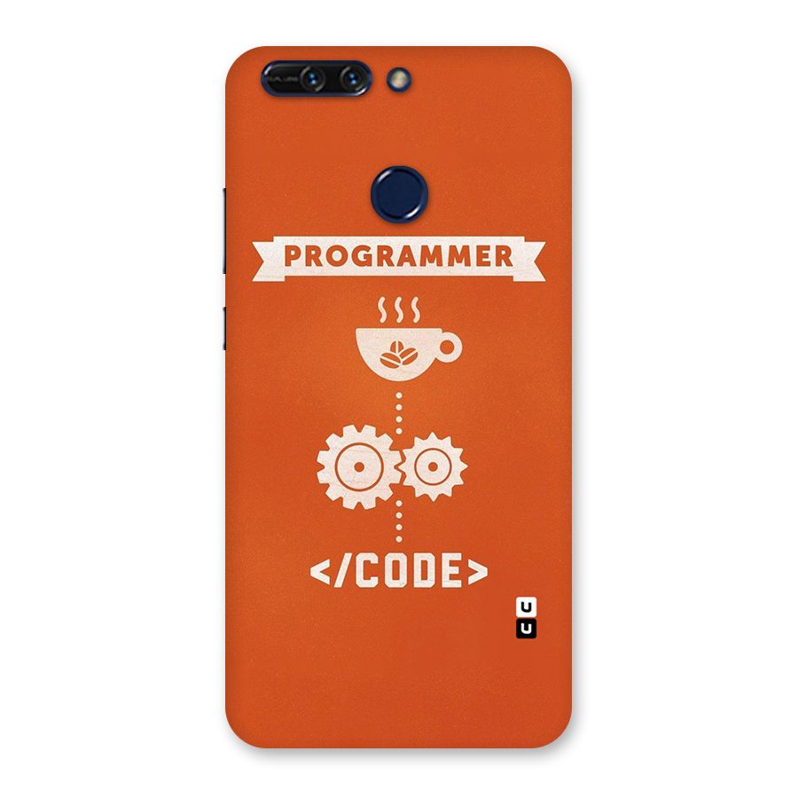 Programmer Coffee Code Back Case for Honor 8 Pro