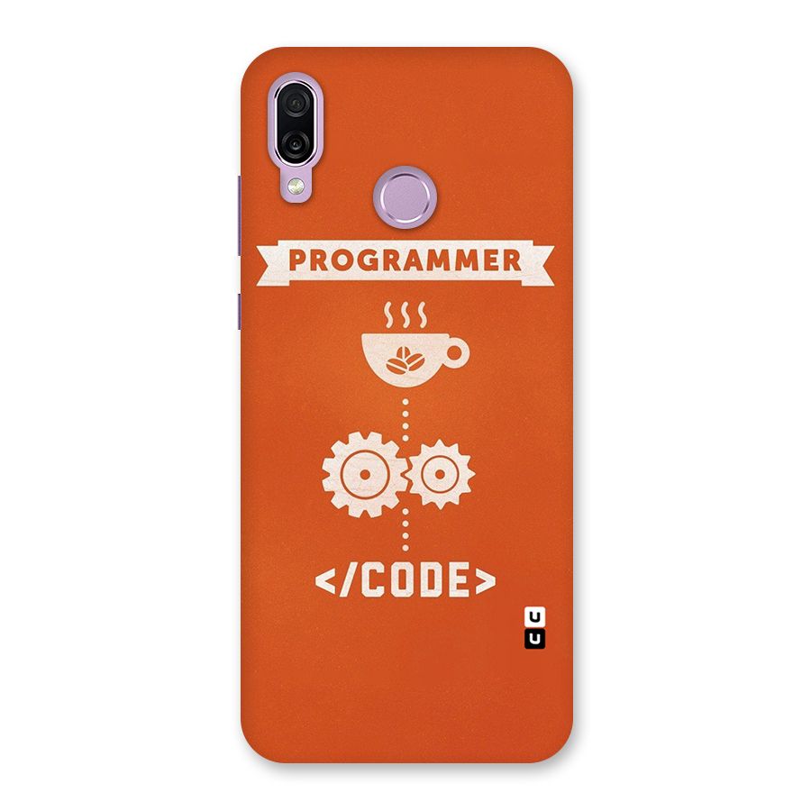 Programmer Coffee Code Back Case for Honor Play