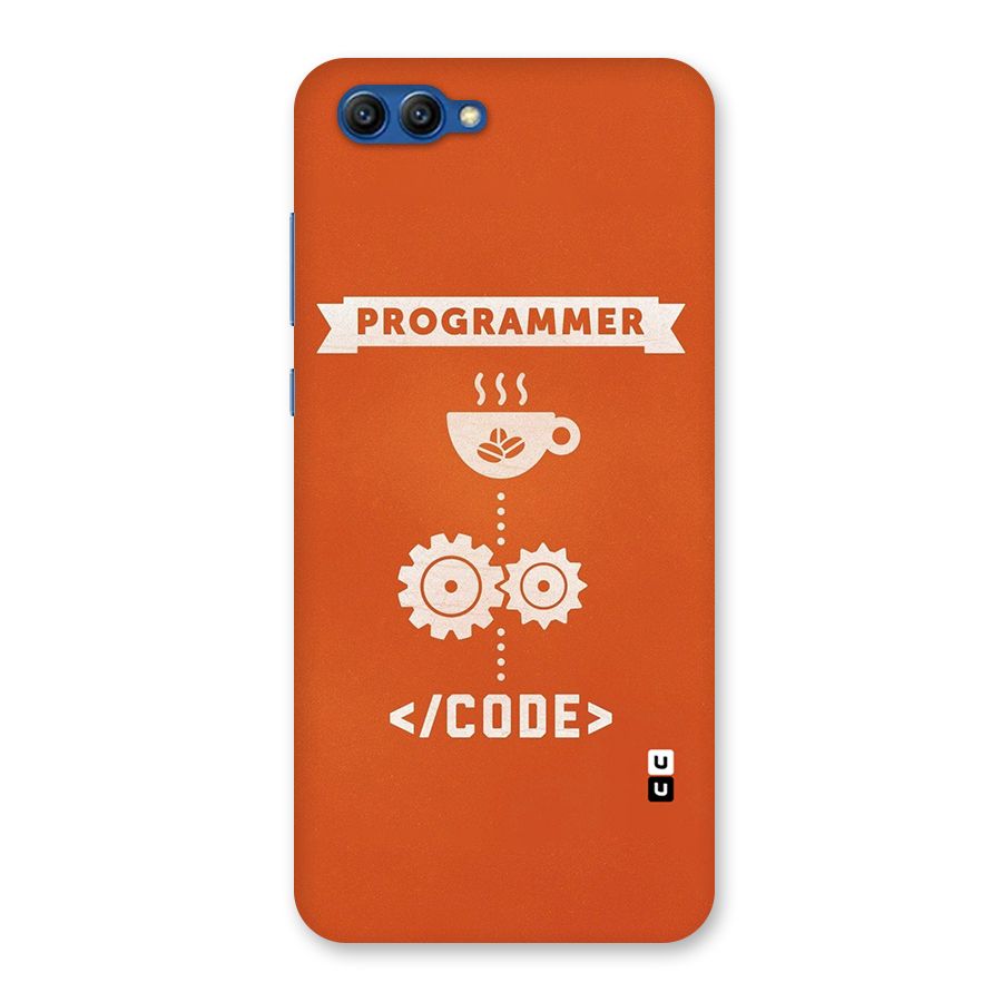 Programmer Coffee Code Back Case for Honor View 10