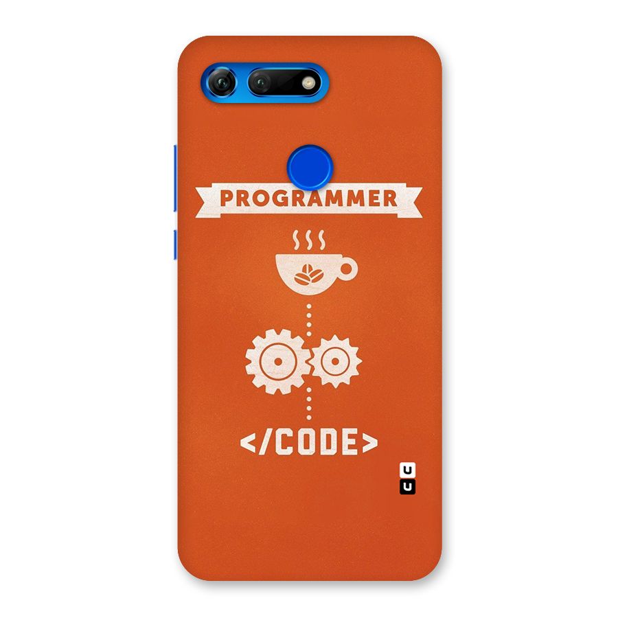 Programmer Coffee Code Back Case for Honor View 20
