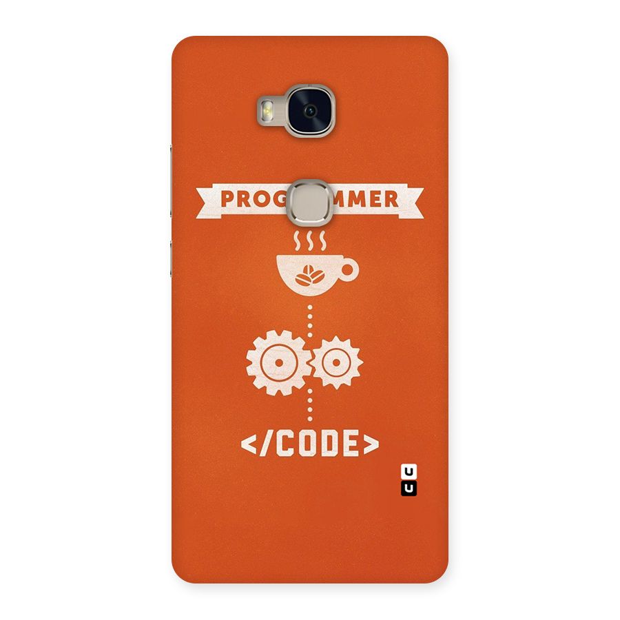 Programmer Coffee Code Back Case for Huawei Honor 5X