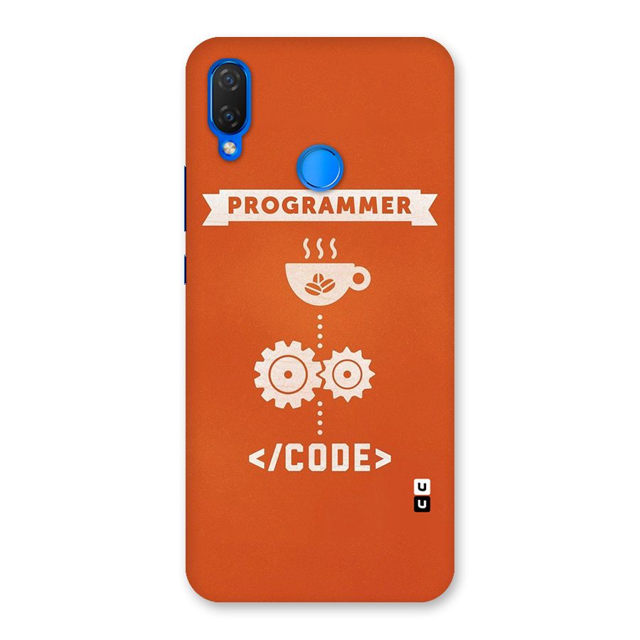 Programmer Coffee Code Back Case for Huawei P Smart+