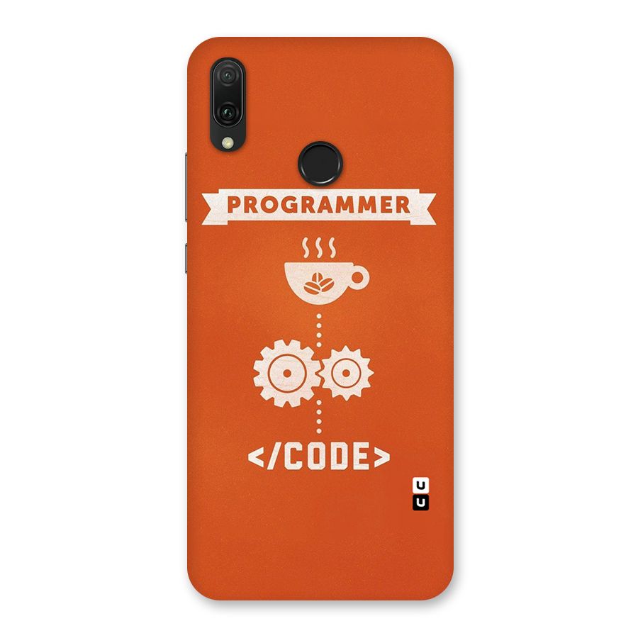 Programmer Coffee Code Back Case for Huawei Y9 (2019)