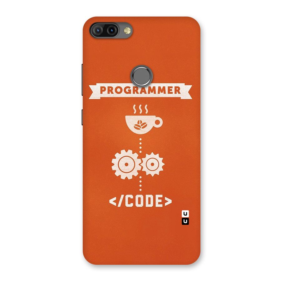 Programmer Coffee Code Back Case for Infinix Hot 6 Pro