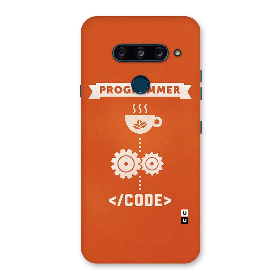 Programmer Coffee Code Back Case for LG  V40 ThinQ