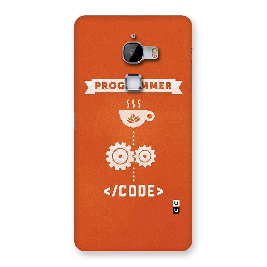 Programmer Coffee Code Back Case for LeTv Le Max