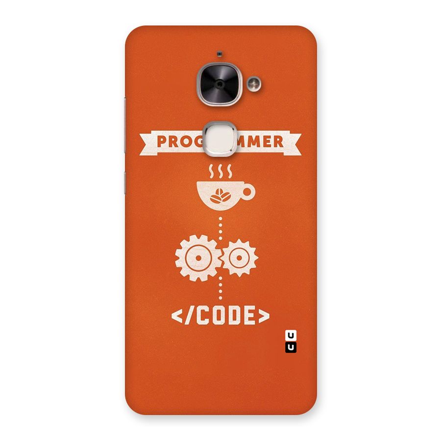 Programmer Coffee Code Back Case for Le 2