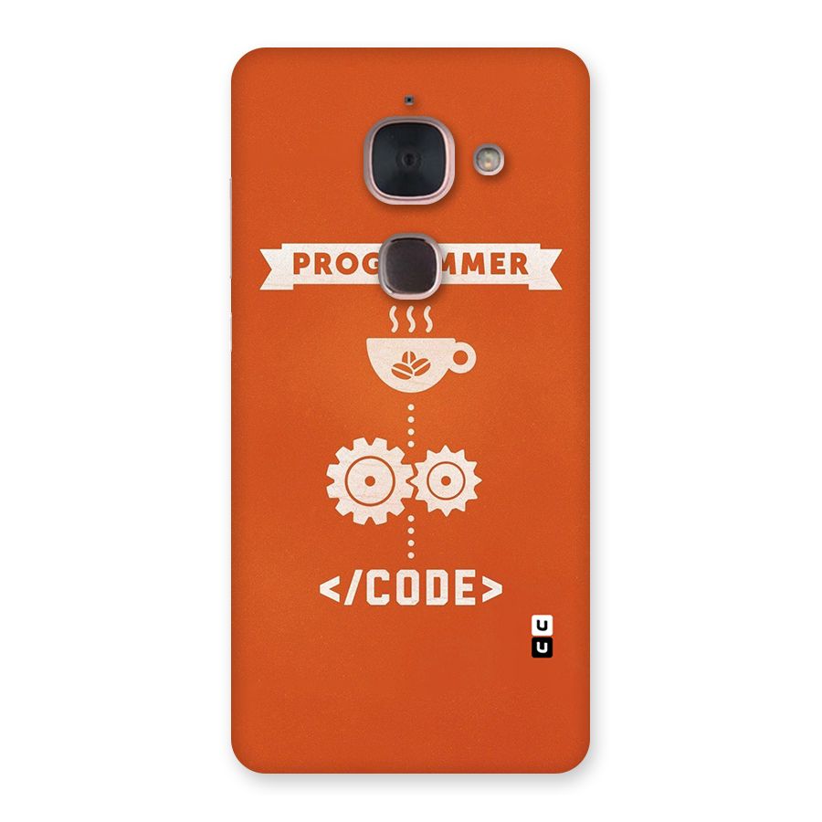 Programmer Coffee Code Back Case for Le Max 2