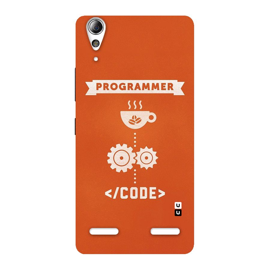Programmer Coffee Code Back Case for Lenovo A6000